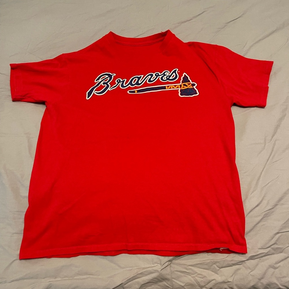 Braves Kids Red T-Shirt